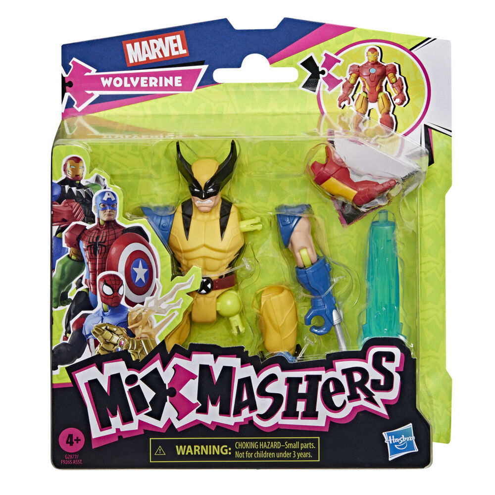 Figura Mixmashers Los Vengadores Avengers Marvel 12cm surtido