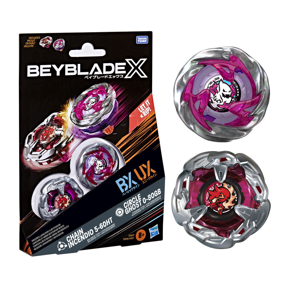 Kit inicial Beyblade X surtido