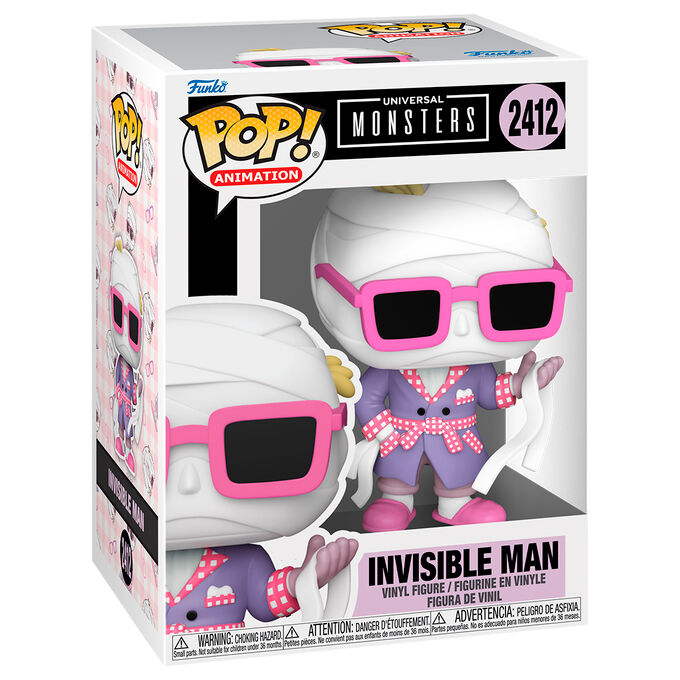 Figura POP Universal Monsters Invisible Man 5 + 1 Chase