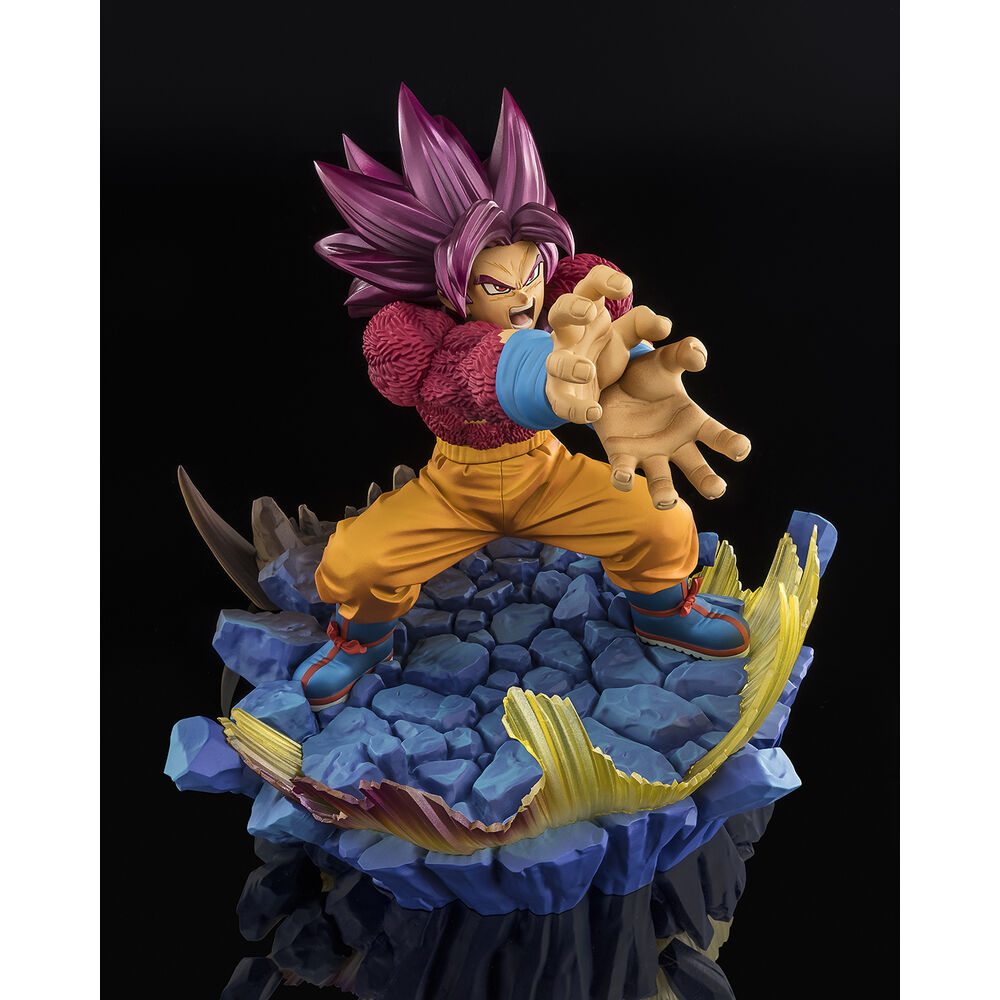 Figura Figuarts Zero Son Goku Super Saiyan 4 Extra Battle Dragon Ball Daima 20cm