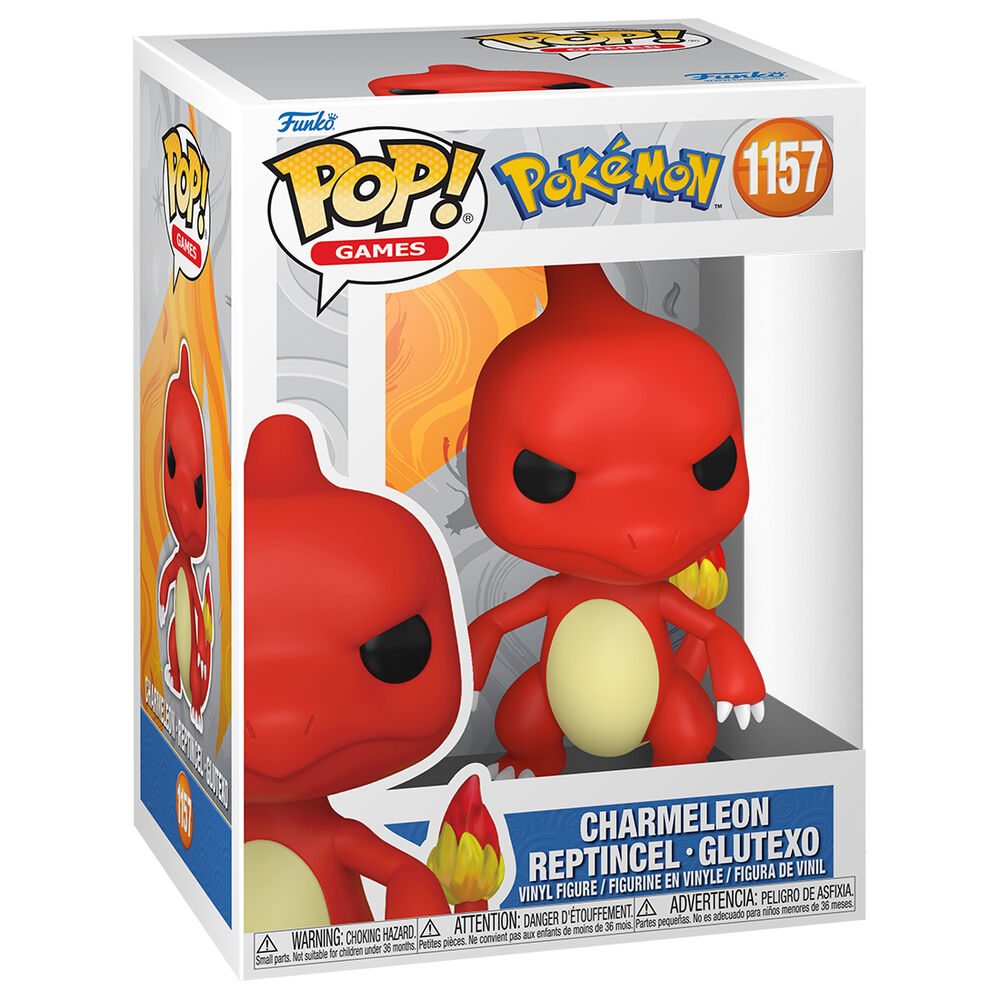 Figura POP Pokemon Charmeleon Reptincel Glutexo