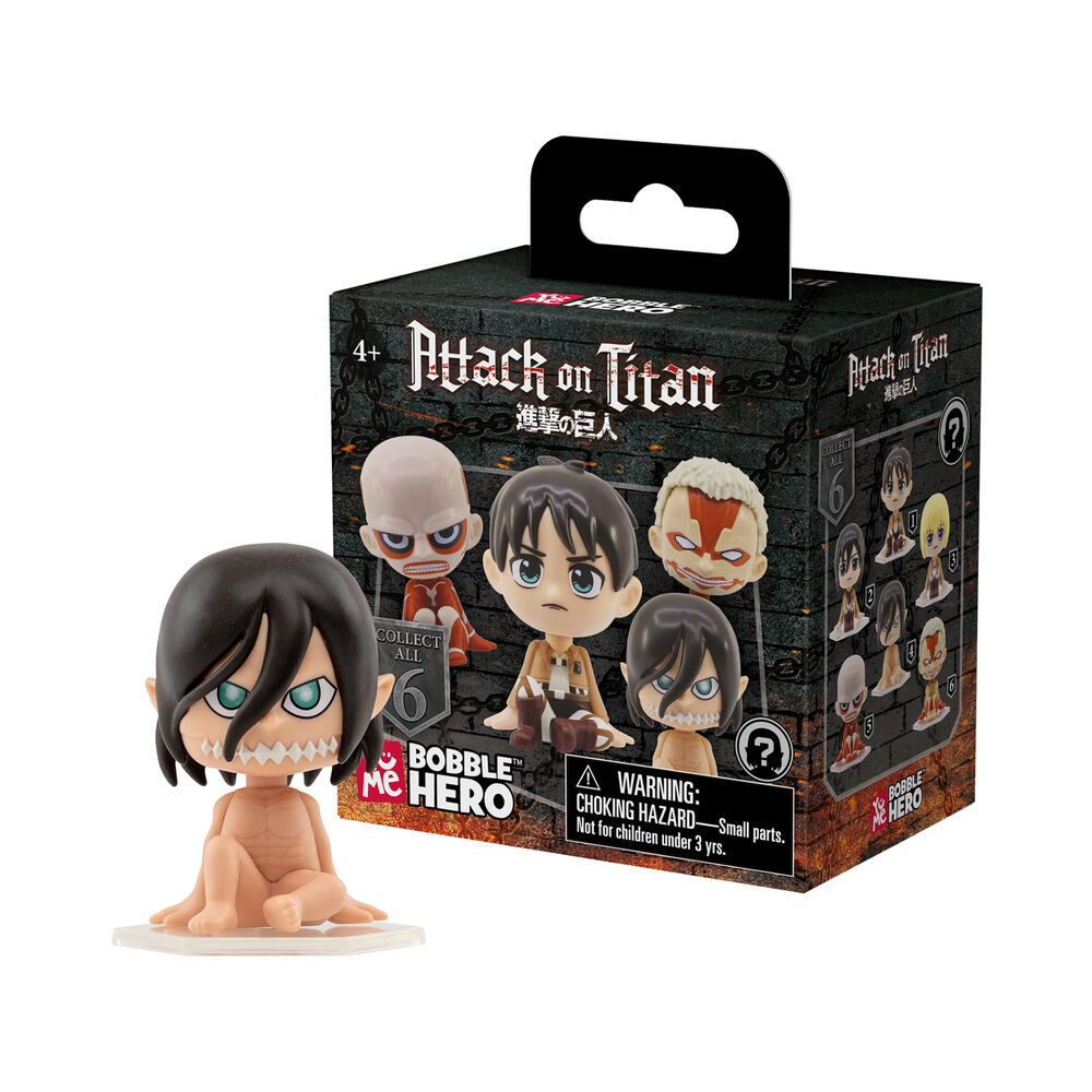 Figura sorpresa Attack On Titan 6,3cm surtido