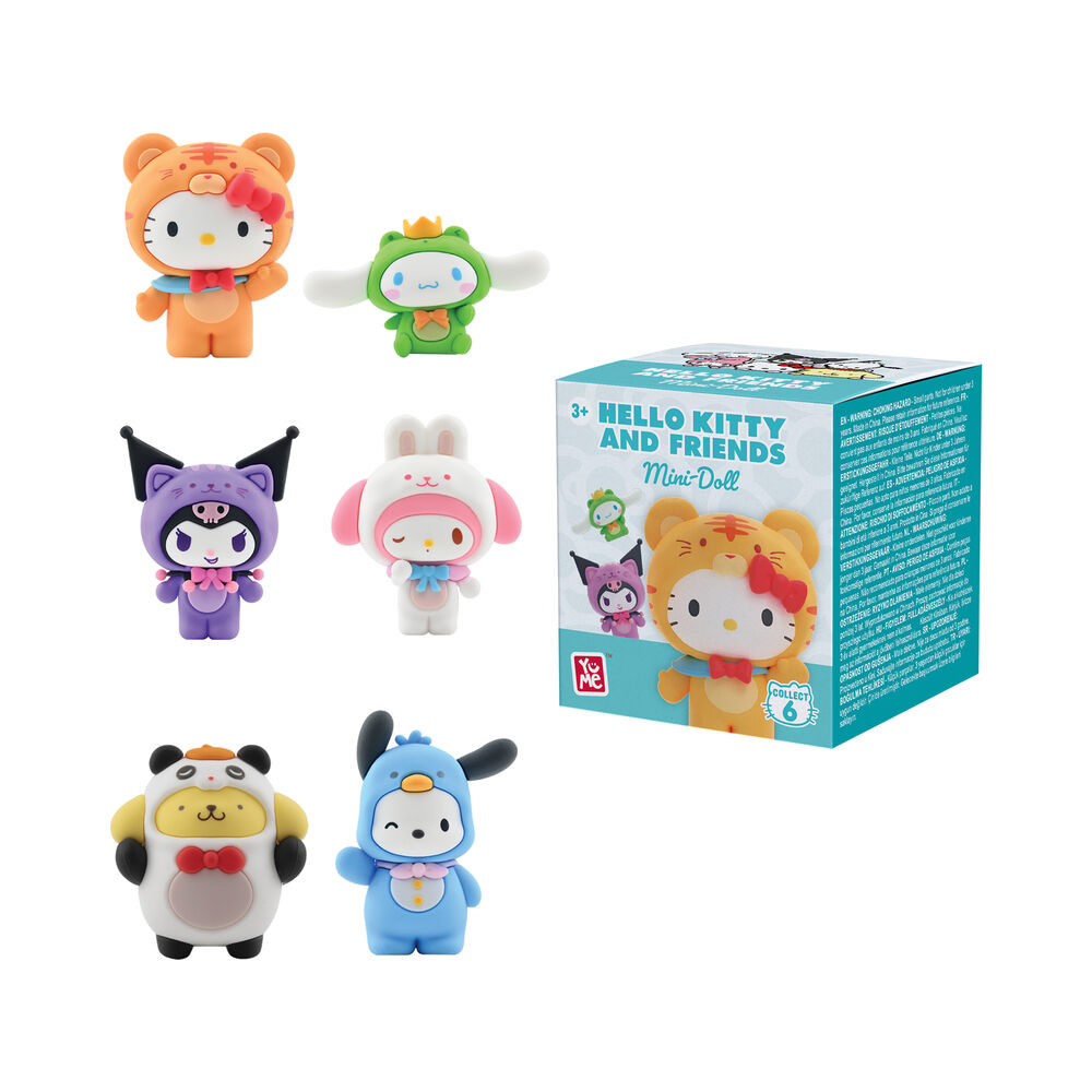 Figura sorpresa Forest Friends Hello Kitty and Friends 3cm surtido