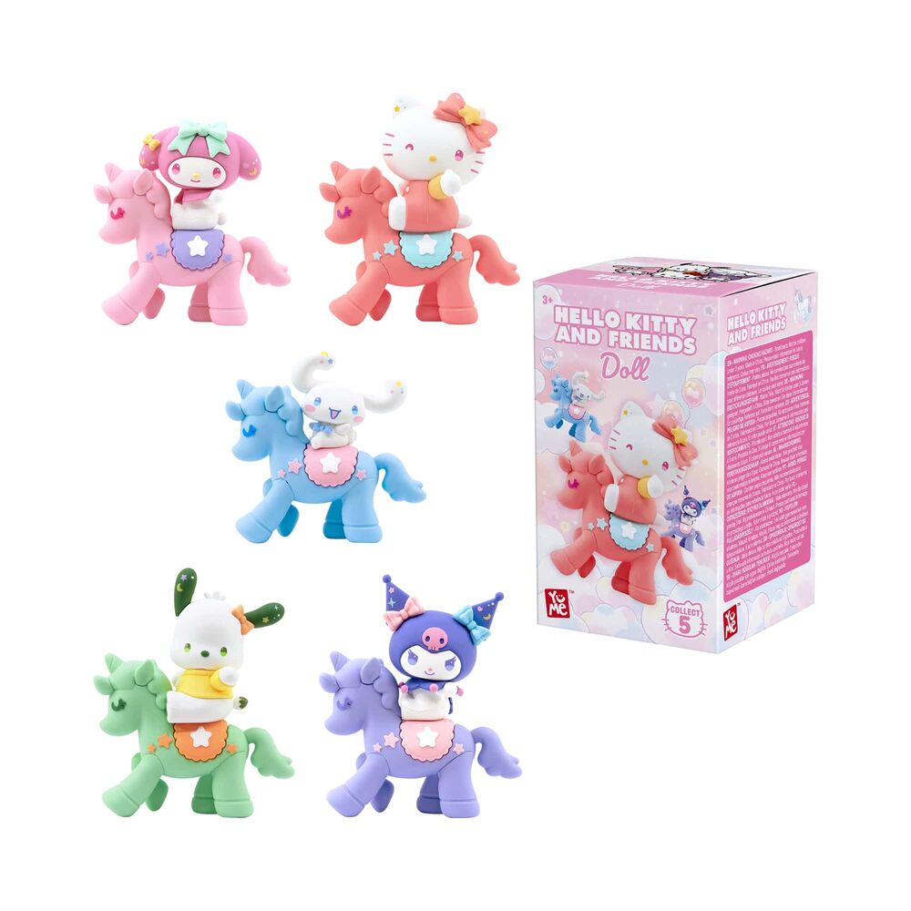 Figura sorpresa Unicorn Hello Kitty and Friends 5,6cm surtido