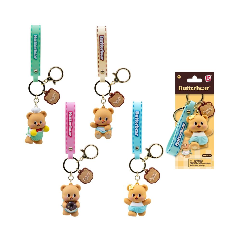 Llavero figura Everyday Serie 1 Butterbear 5cm surtido
