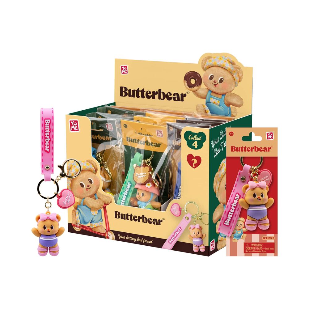 Llavero figura Everyday Serie 2 Butterbear 5cm surtido