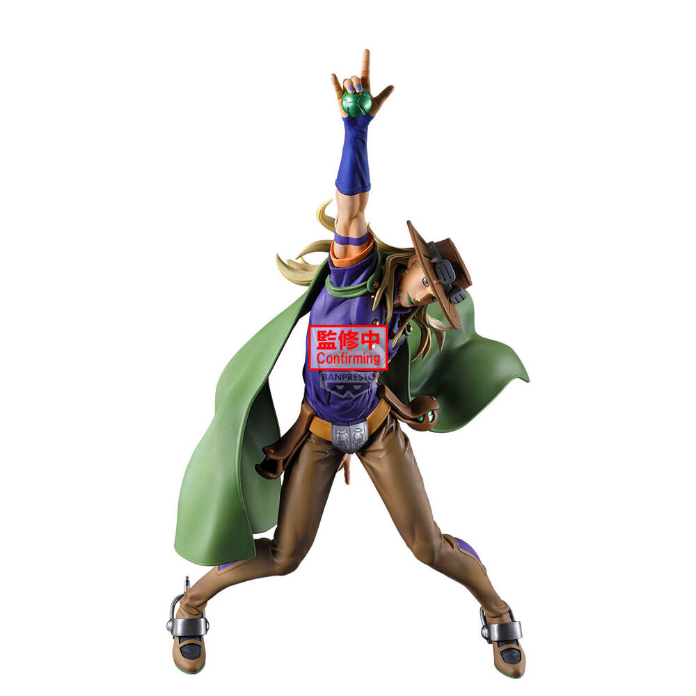 Figura Gyro Zeppeli Mometria Jojo’s Bizarre Adventure Steel Ball Run 26cm
