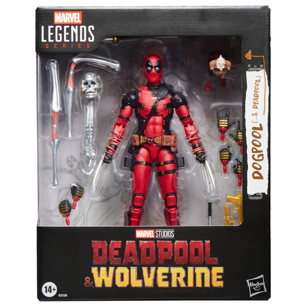 Figura Dogpool & Deadpool - Deadpool & Wolverine Marvel Legends Series 15cm