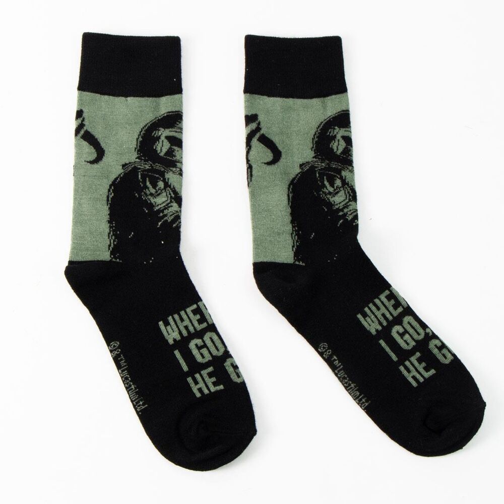Calcetines Mandalorian Star Wars adulto