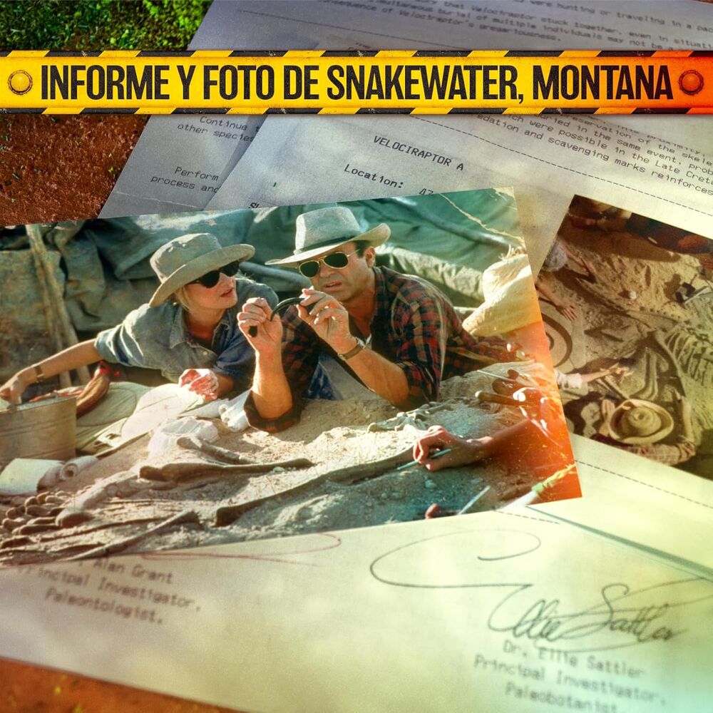 Caja metalica Los Recuerdos Perdidos Jurassic Park - Imagen 3