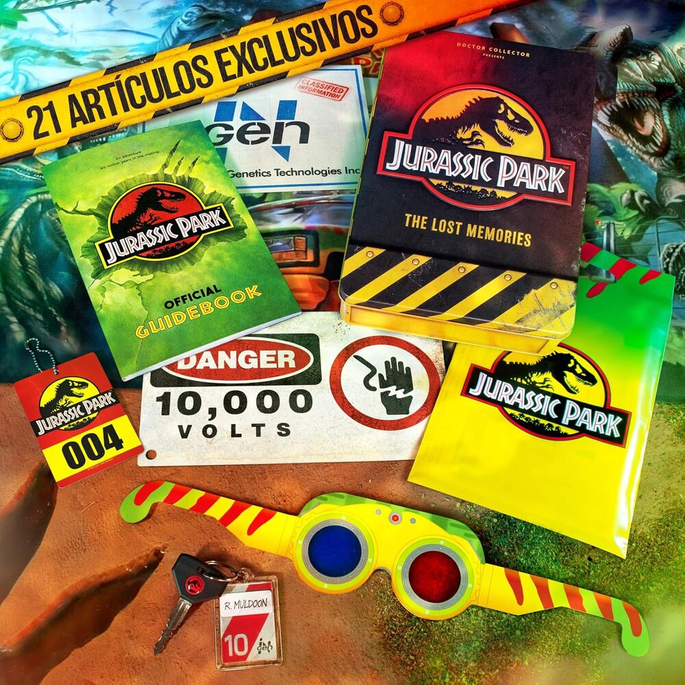 Caja metalica Los Recuerdos Perdidos Jurassic Park - Imagen 9
