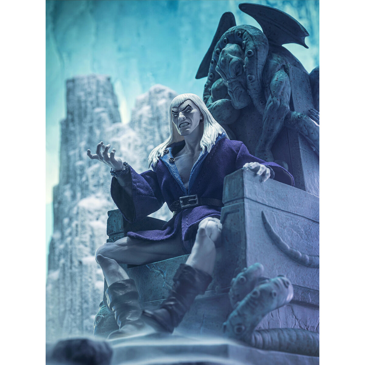 Figura Nekorn Elite Fire & Ice Frazetta Icon 18cm - Imagen 3