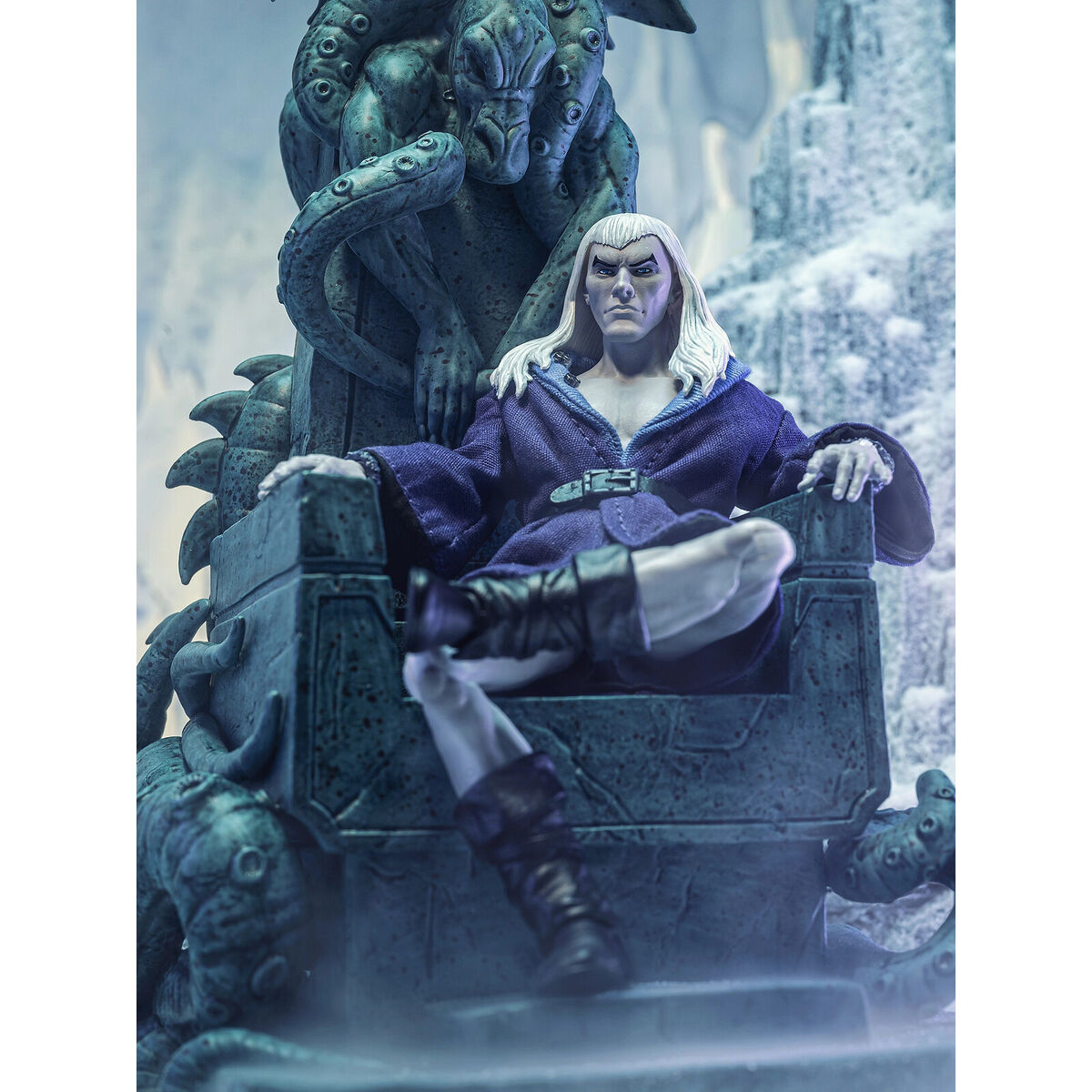 Figura Nekorn Elite Fire & Ice Frazetta Icon 18cm - Imagen 8