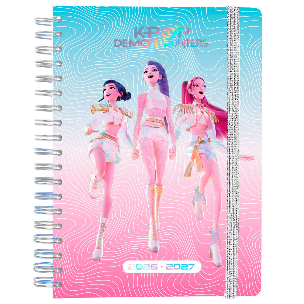 Agenda Escolar KPop Demon Hunters 2026/2027