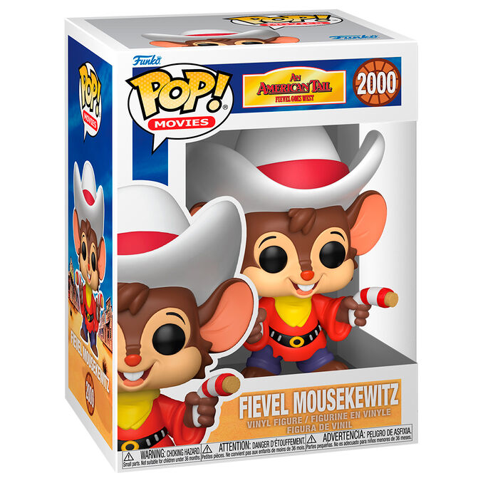 Figura POP An American Tail Goes West Fievel Mousekewitz