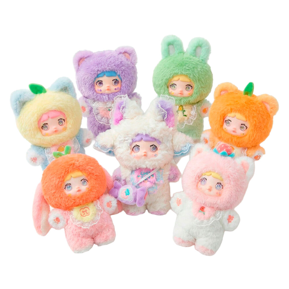 Muñeco peluche sorpresa Blind Box Interesting Fruits Series Nommi 18cm surtido