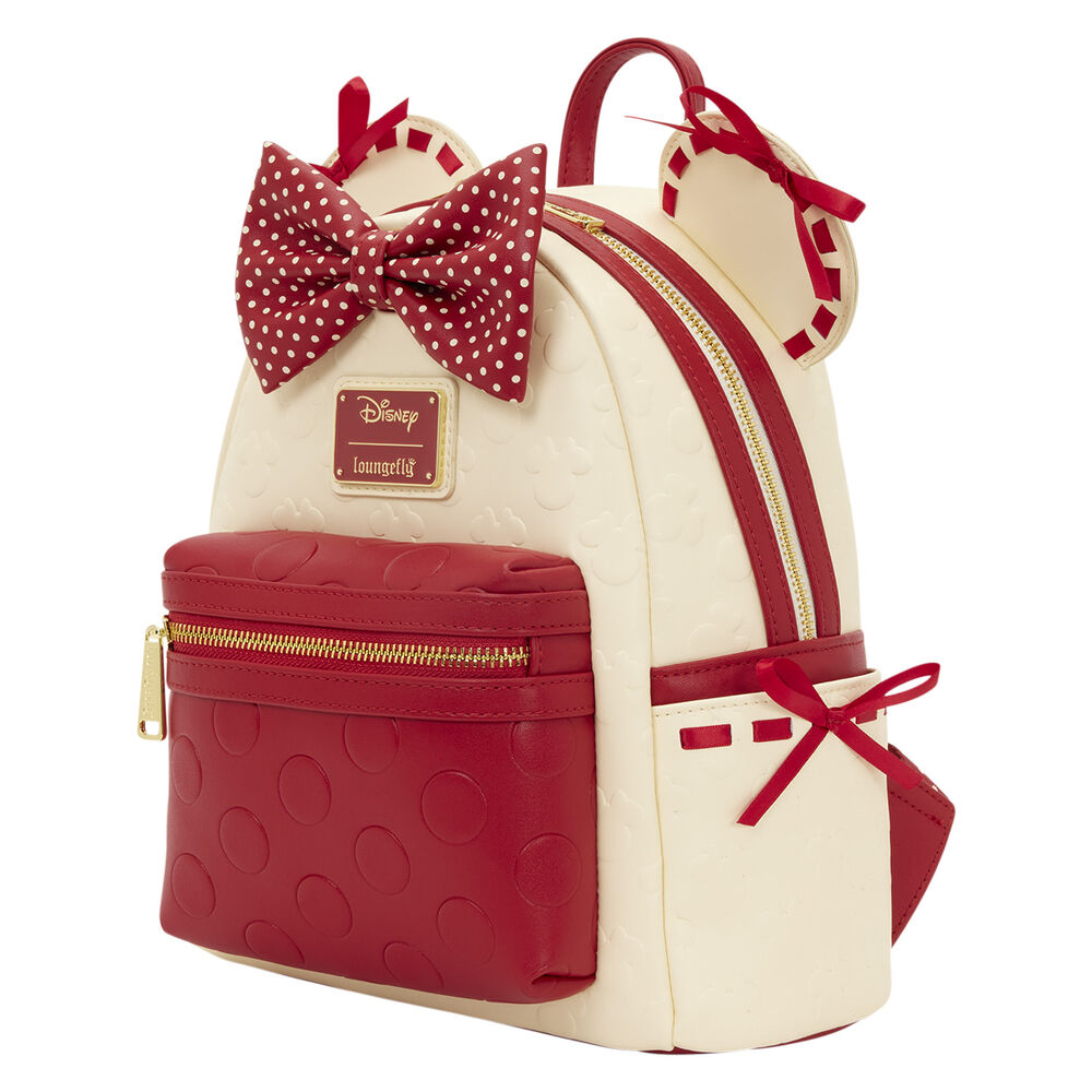 Mochila Rocks the Dots Coquette Minnie Mouse Disney Loungefly 26cm