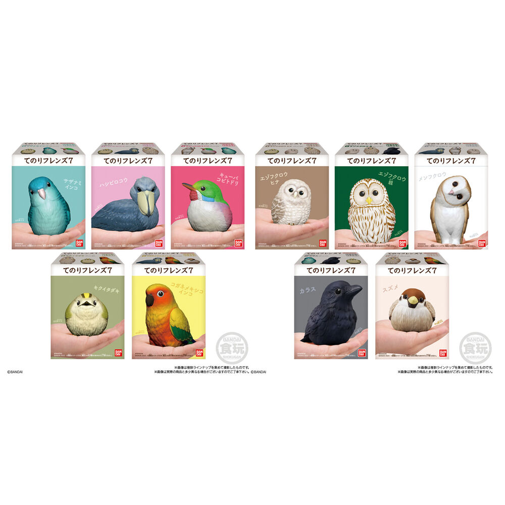 Figura Birds Tenori Friends 6cm surtido