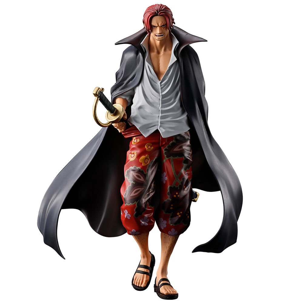 Figura Ichibansho Shanks Red Hair Pirates One Piece 21cm