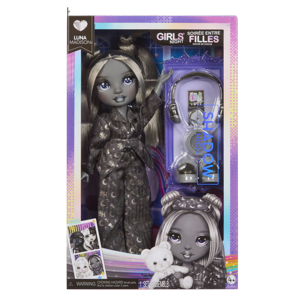 Muñeca Luna Fashion Doll Girls Night Shadow High
