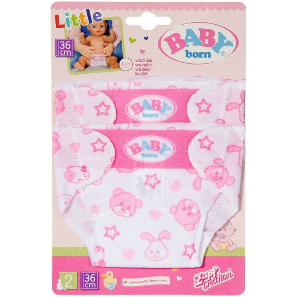 Pack 2 Pañales Baby Born