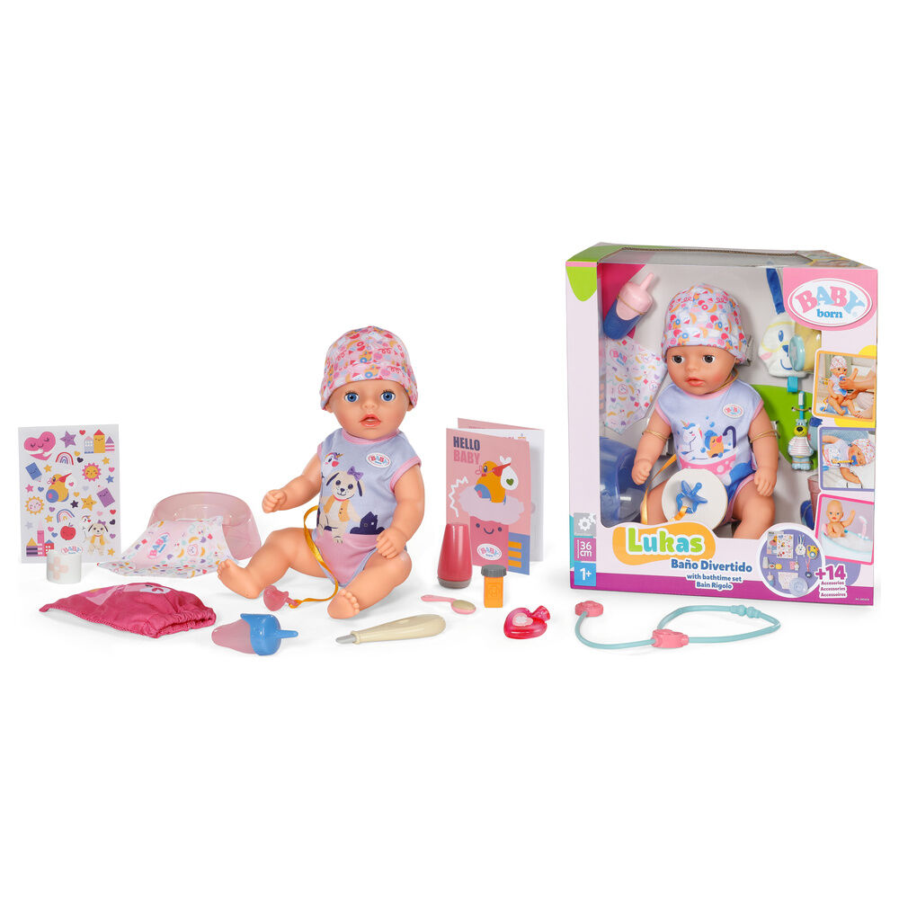 Muñeca Lena Cuidaditos Baby Born 36cm