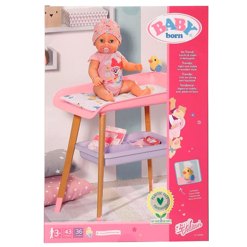 Mesa Cambiador Baby Born
