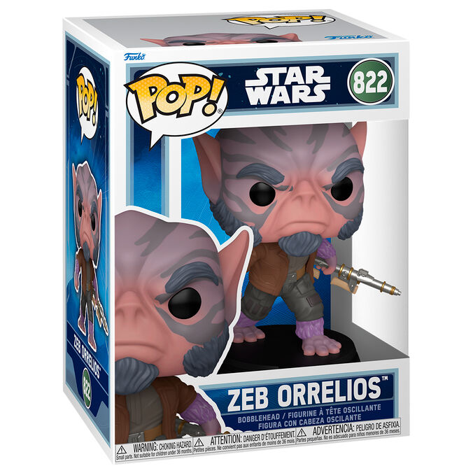 Figura POP Star Wars Mandalorian & Grogu Zeb Orrelios