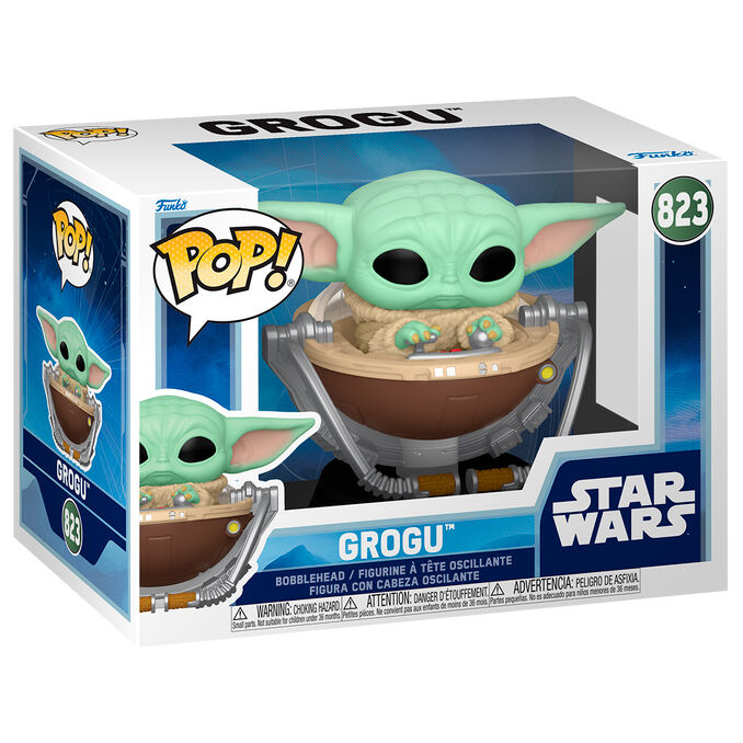 Figura POP Star Wars Mandalorian & Grogu - Grogu in Pram