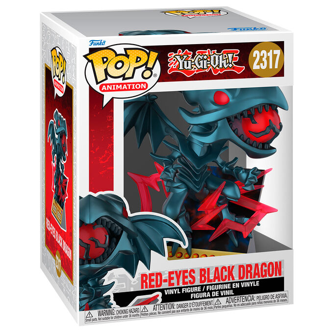Figura POP Premium Yu-Gi-Oh! Red-Eyes Black Dragon
