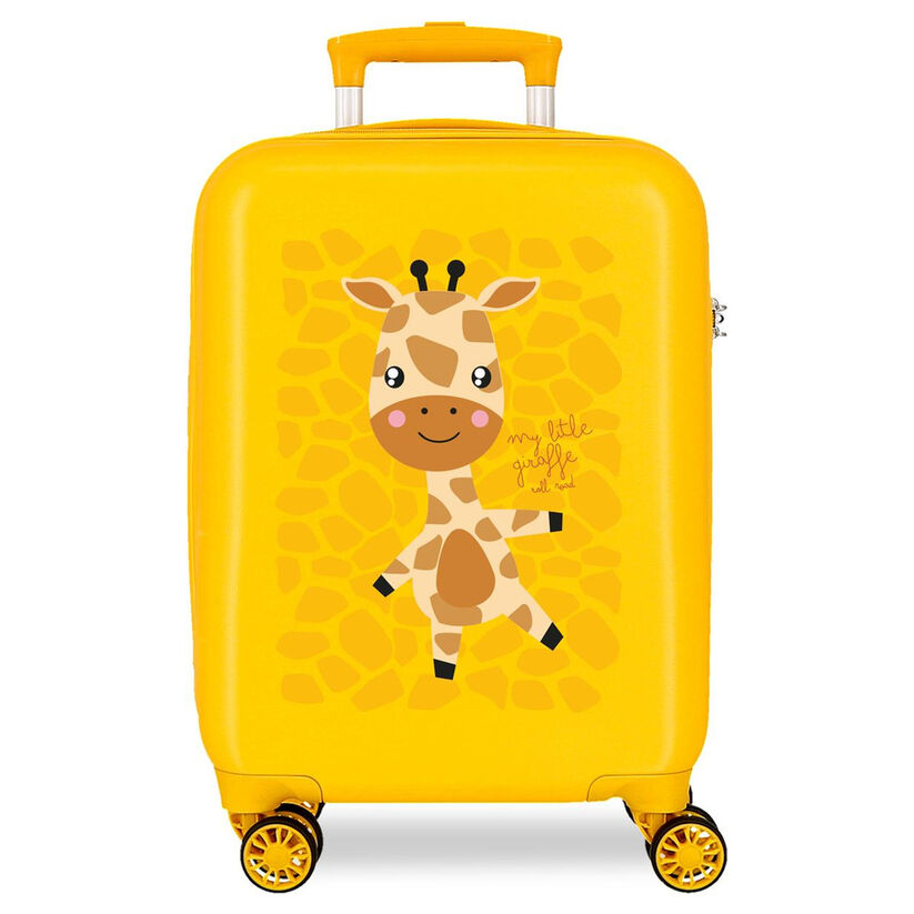 Maleta trolley ABS Happy Pets Giraffe Roll Road 50cm