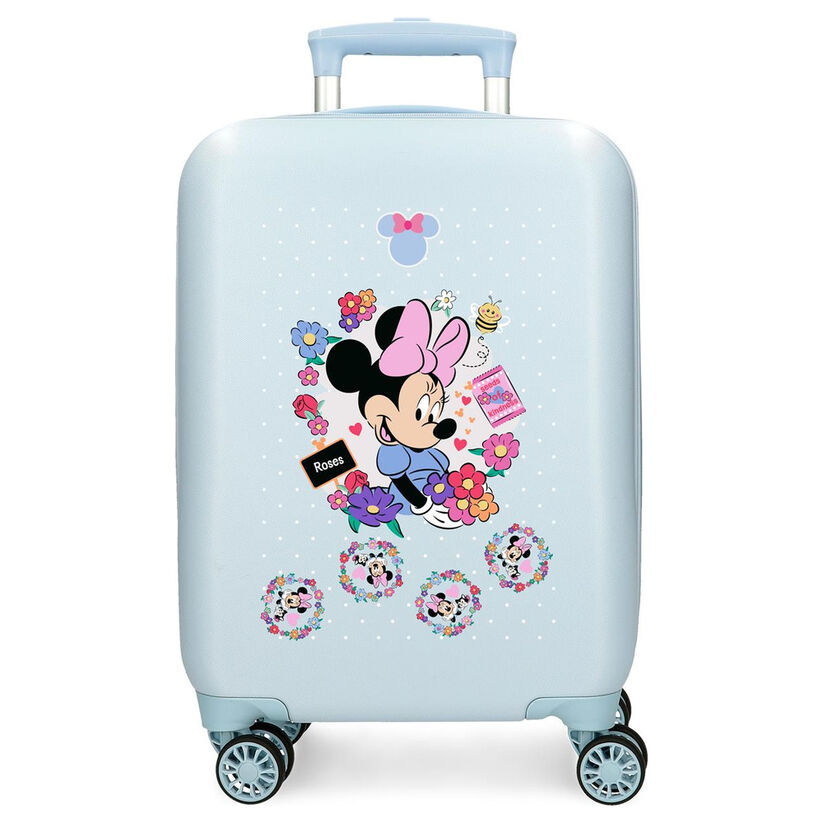 Maleta trolley ABS Flowers Minnie Disney 50cm