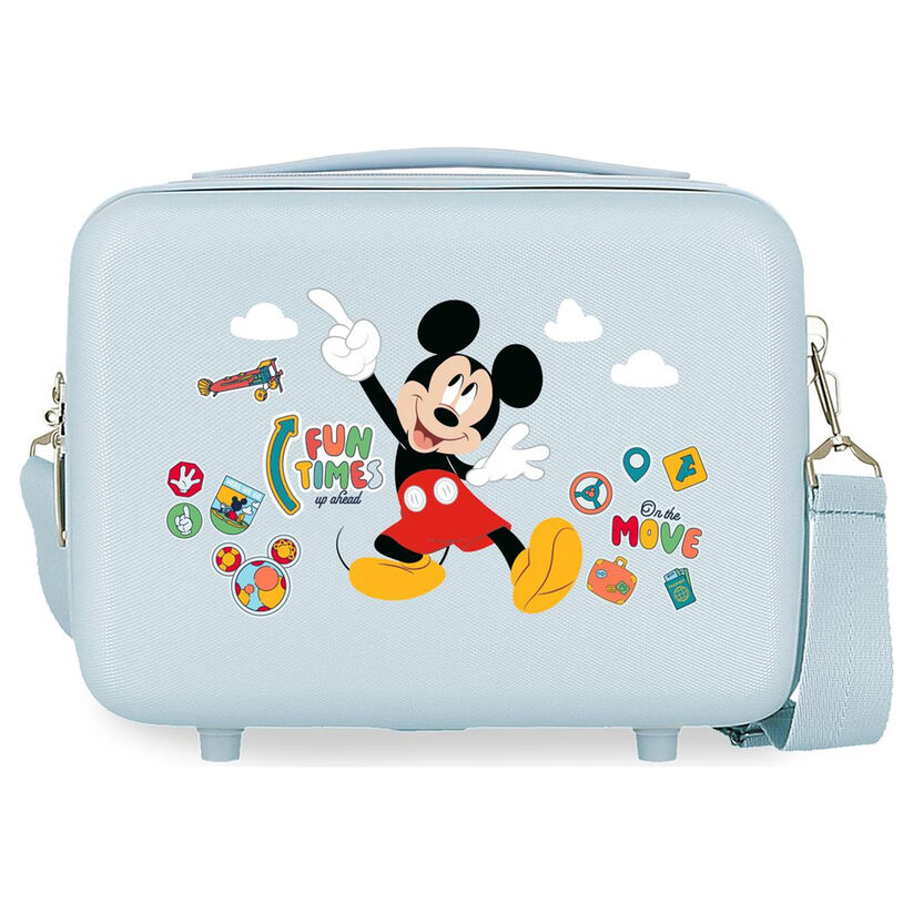 Neceser adaptable ABS Fun Times Mickey Disney 29cm