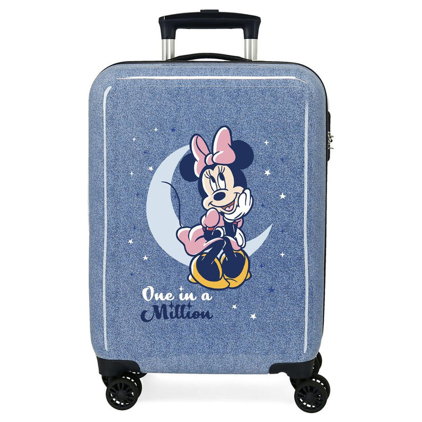 Maleta trolley ABS One In A Million Denim Minnie Disney 55cm