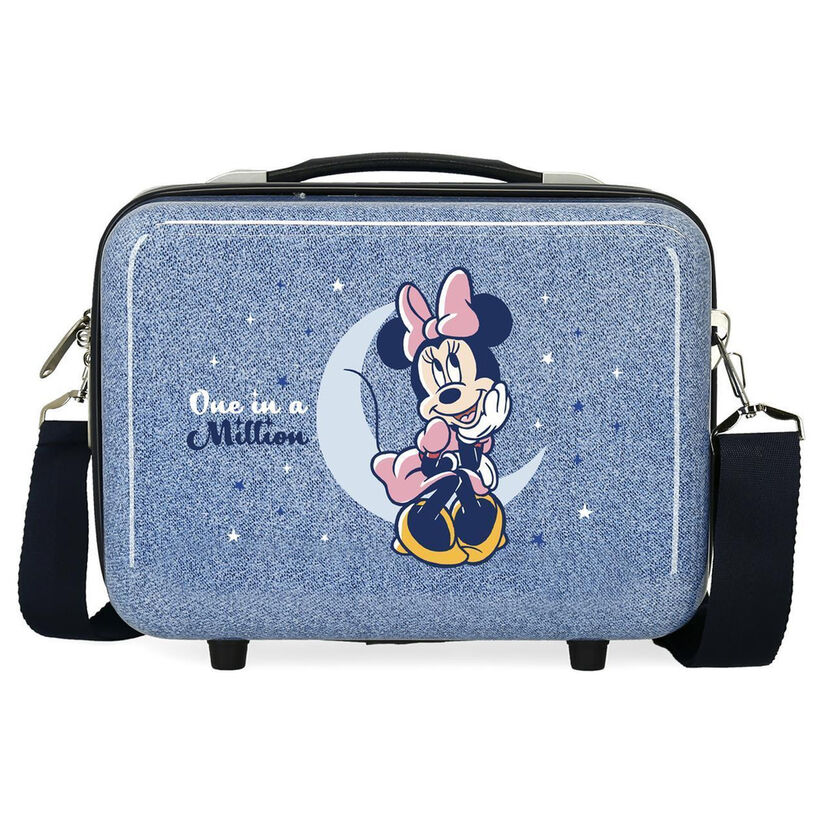 Neceser adaptable ABS One In A Million Denim Minnie Disney 29cm