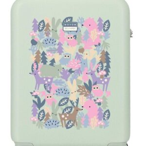 Maleta trolley ABS Forest Menta Movom 55cm
