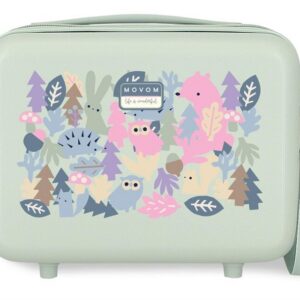 Neceser adaptable ABS Forest Menta Movom 29cm