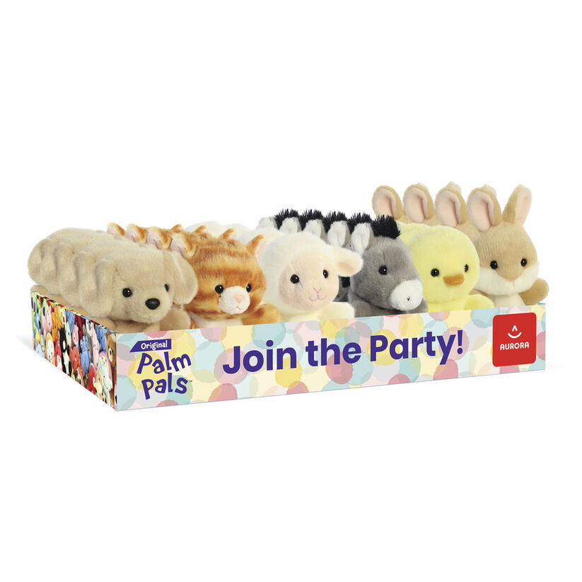 Peluche Mascotas Palm Pals 13cm surtido