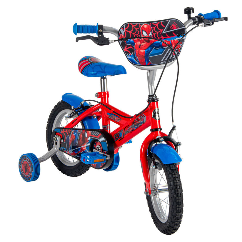 Bicicleta Huffy Spiderman Marvel 12 pulgadas