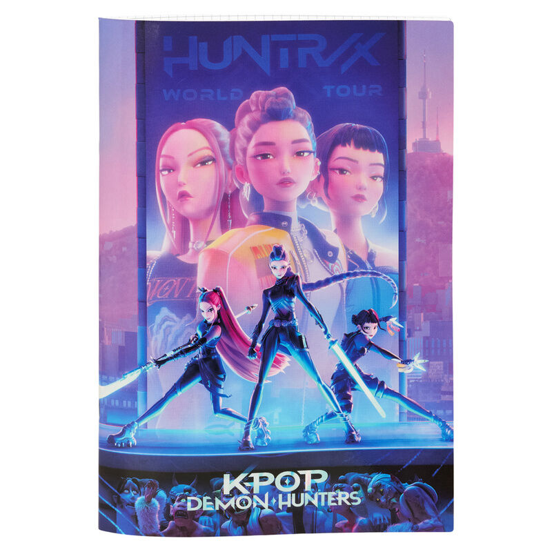 Libreta A4 Kpop Stationery Kpop Demon Hunters