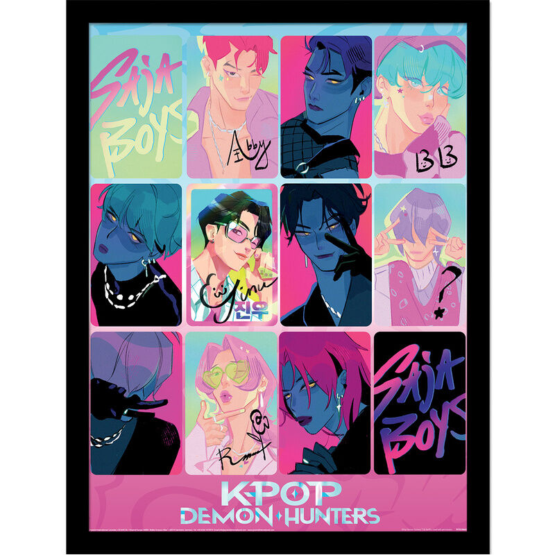 Cuadro KPop Light and Dark Demon Hunters