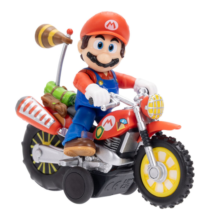 Figura + vehiculo Mario & Luigi Super Mario Galaxy Movie Super Mario Bros surtido
