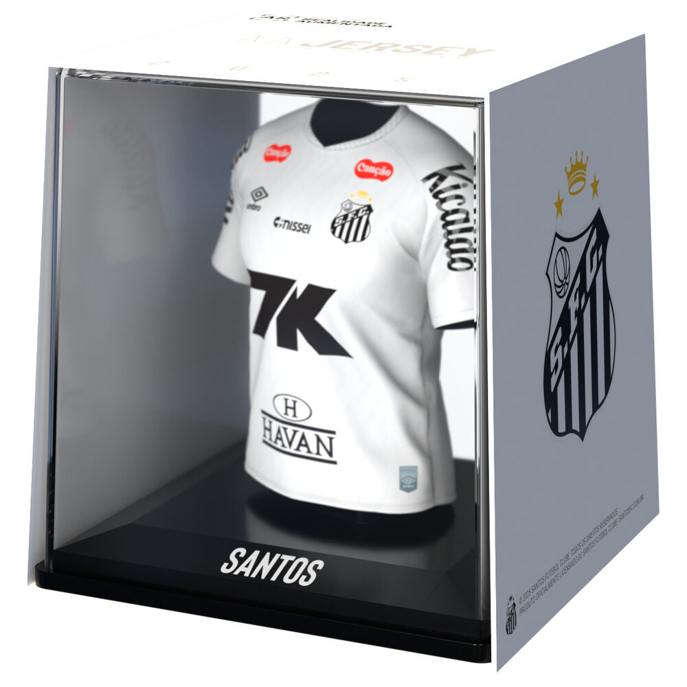 Figura Mini Camiseta Neymar Santos