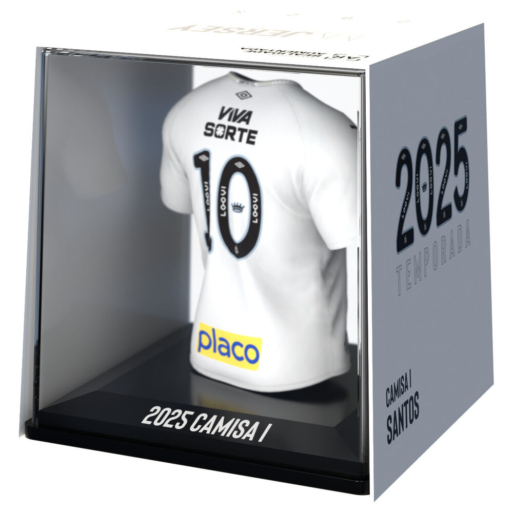 Figura Mini Camiseta Neymar Santos
