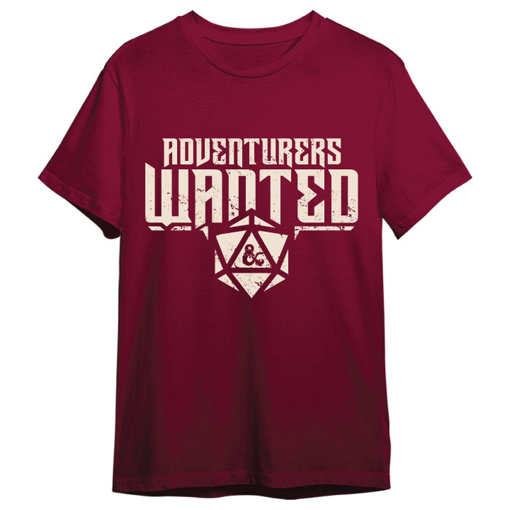 Camiseta Adventurers Wanted Dungeons & Dragons adulto