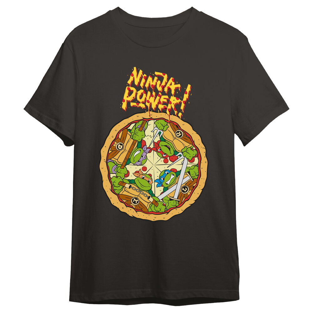 Camiseta Pizza Tortugas Ninja adulto
