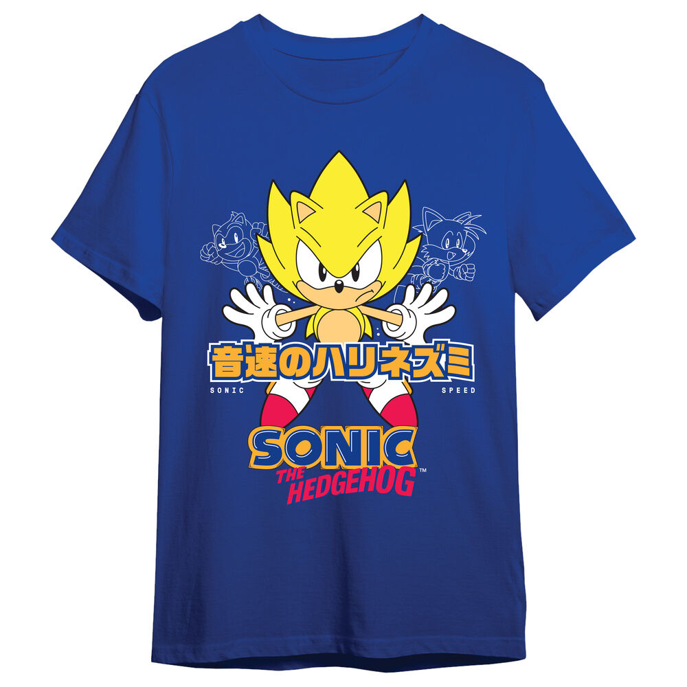 Camiseta Sonic the Hedgehog adulto