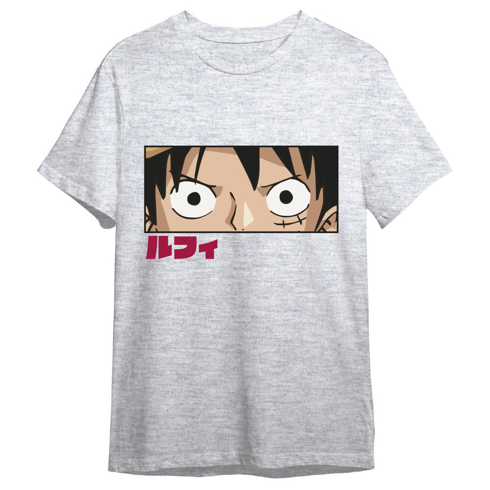 Camiseta Monkey D. Luffy Eyes One Piece adulto