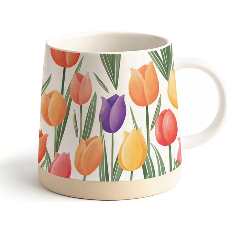 Taza Tulipanes 420ml