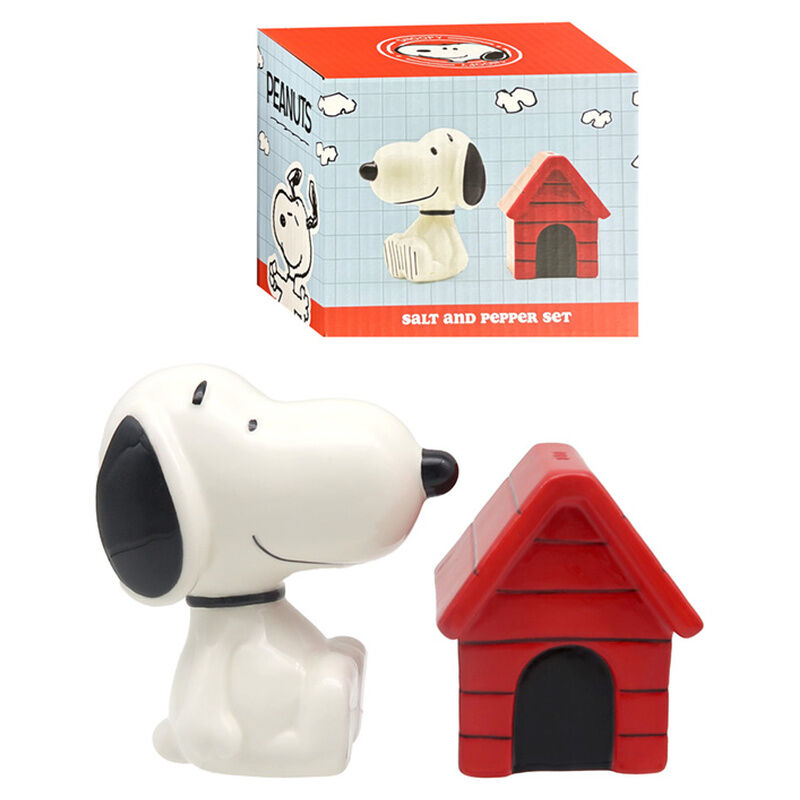 Set salero y pimentero Peanuts Snoopy & Woodstock